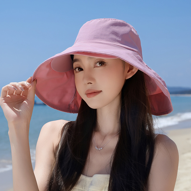 Cappello da pescatore ripiegabile con protezione UV per l'estate