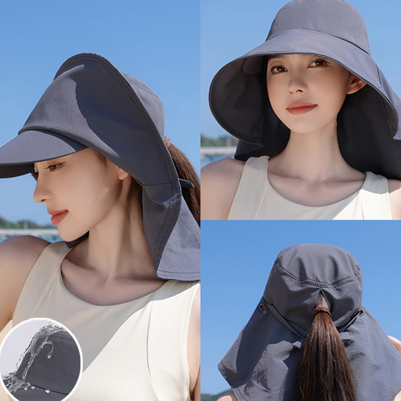 Cappello da pescatore ripiegabile con protezione UV per l'estate