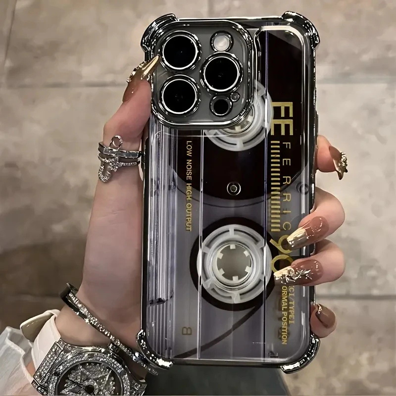 Retro Cassette Tape & Radio Style Phone Case
