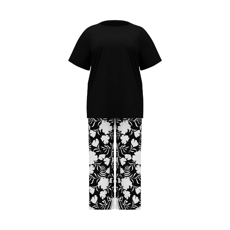 Trendy tweedelige casual outfit voor dames