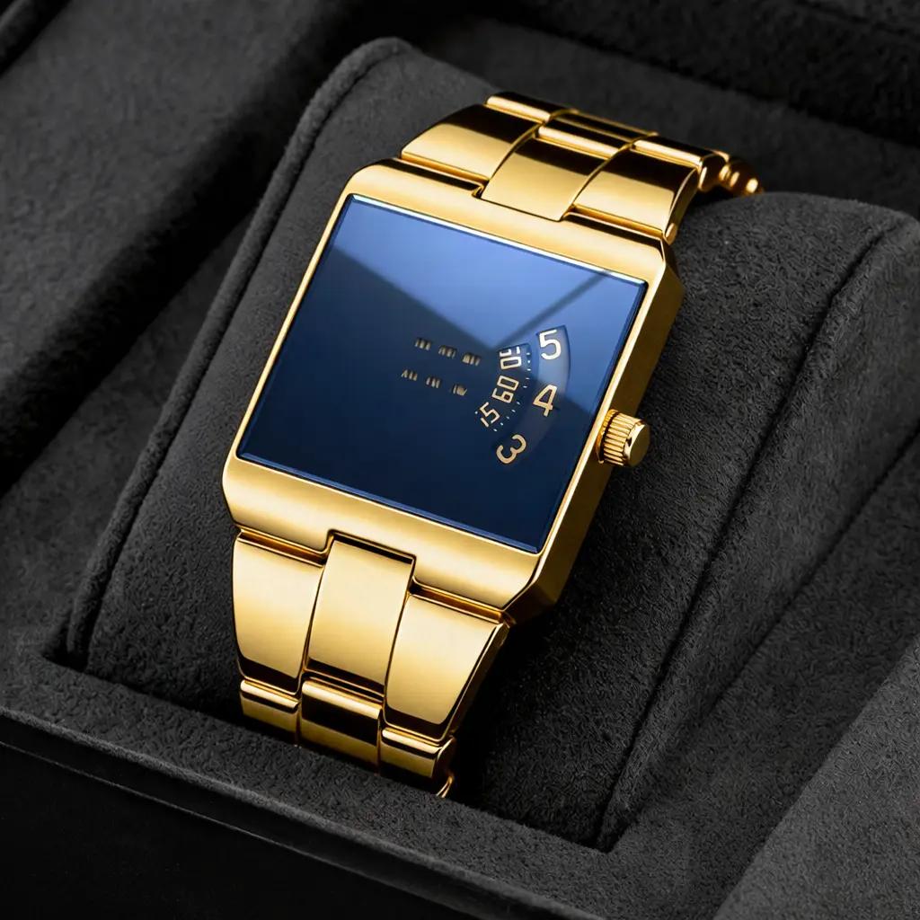Reloj deportivo de carreras, lujoso reloj deportivo de carreras para hombre