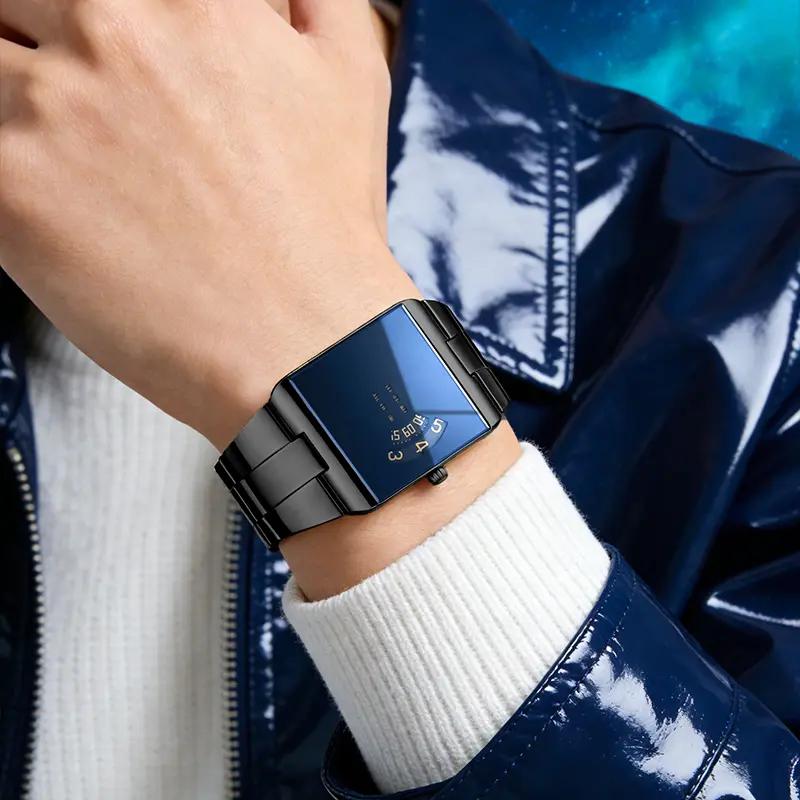 Reloj deportivo de carreras, lujoso reloj deportivo de carreras para hombre