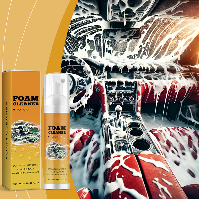Multi-Purpose Car Interior Foam Cleaner