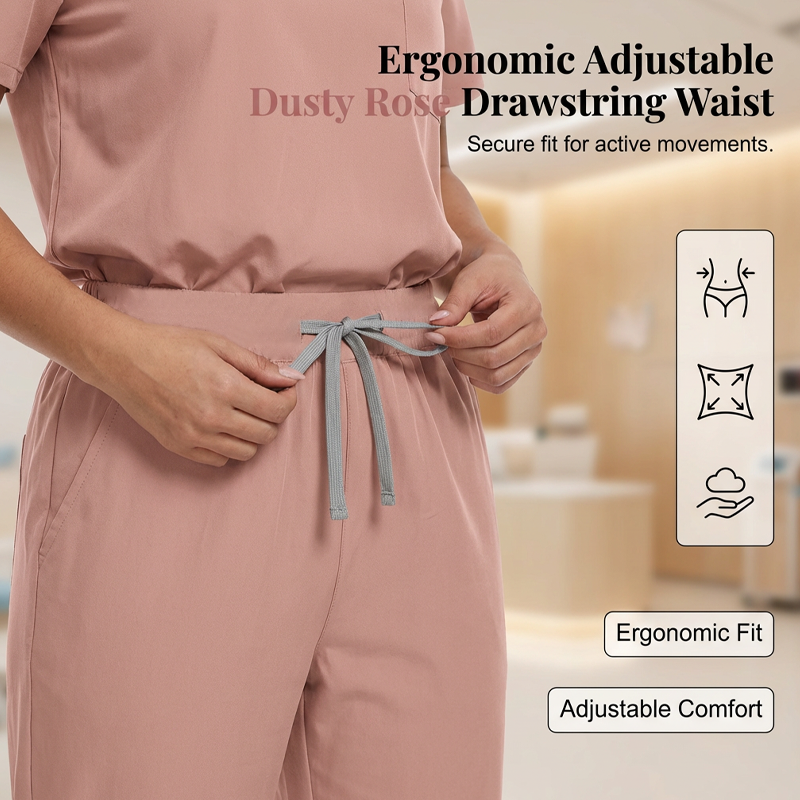 Conjunto de pijamas médicos cómodos y transpirables para mujer
