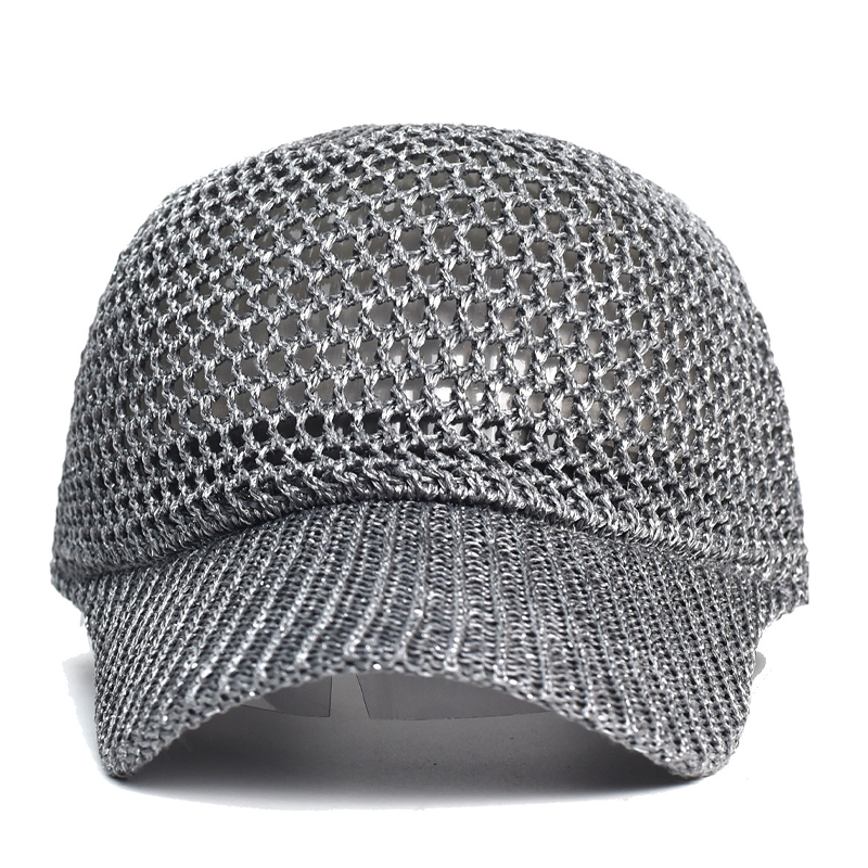 Cappellino da baseball unisex in mesh traspirante