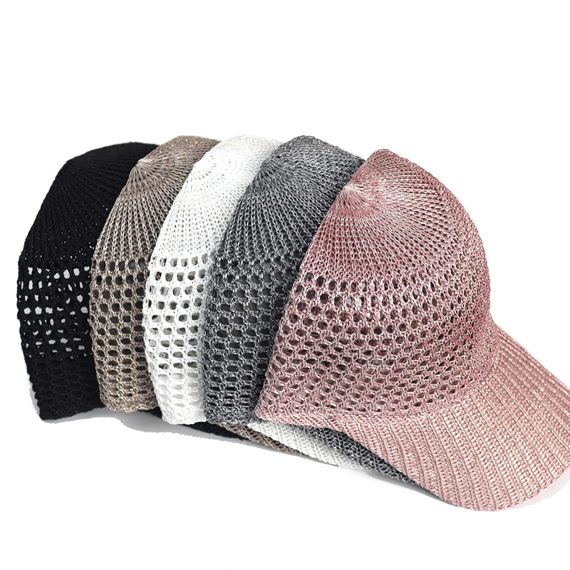 Cappellino da baseball unisex in mesh traspirante