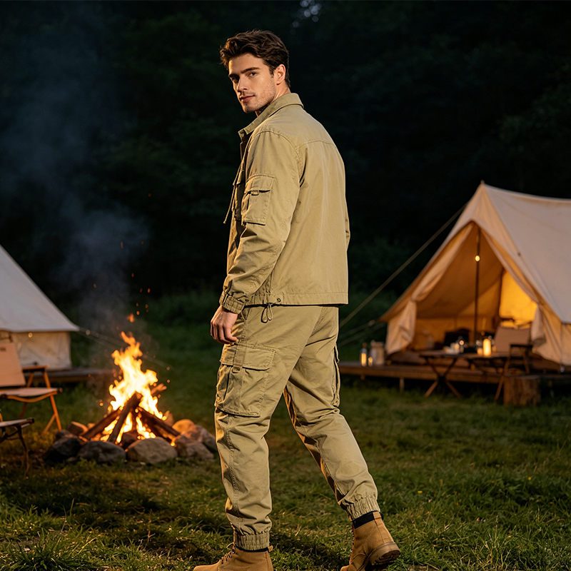 Men's Casual Cargo Jogger Pants