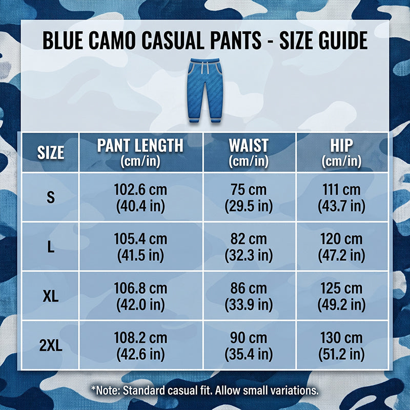Pantaloni casual da uomo mimetici con coulisse