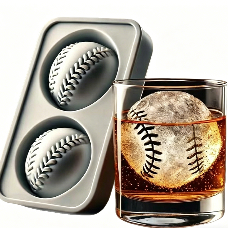 Moule à glace en forme de balle de baseball