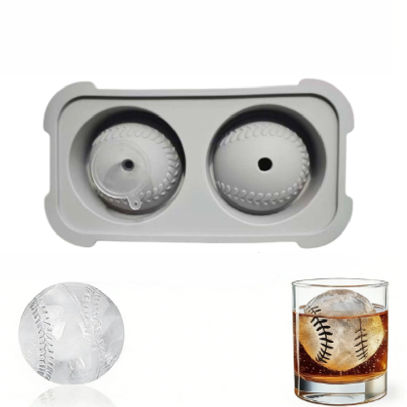 Moule à glace en forme de balle de baseball
