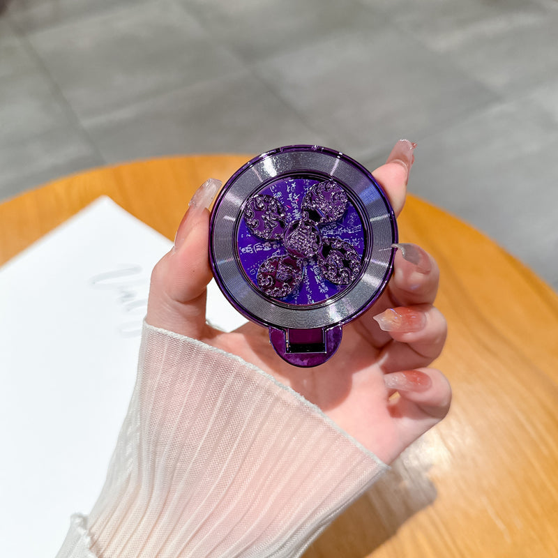Free Spinning Clover Phone Ring Holder & Kickstand
