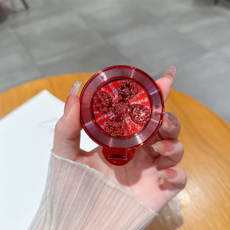 Free Spinning Clover Phone Ring Holder & Kickstand