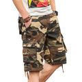 Men's Cotton Blend Camouflage Cargo Shorts