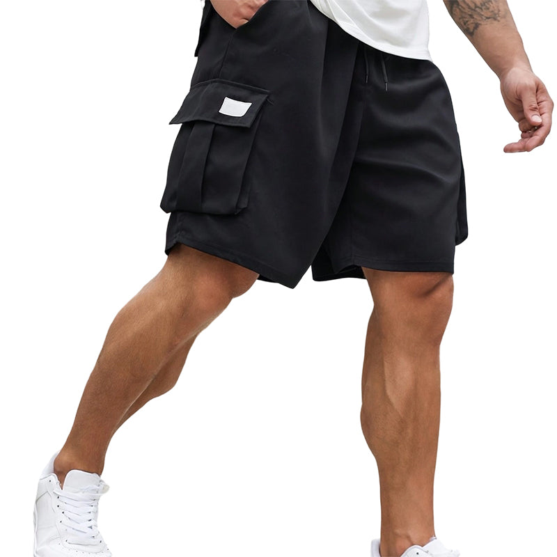 Relaxed Fit Summer Cargo Shorts for Men