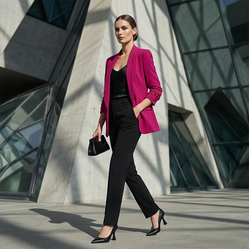 Women¡¯s Elegant Slim-Fit Business Casual Blazer