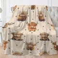 Ultra-Soft Printed Flannel Throw Blanket