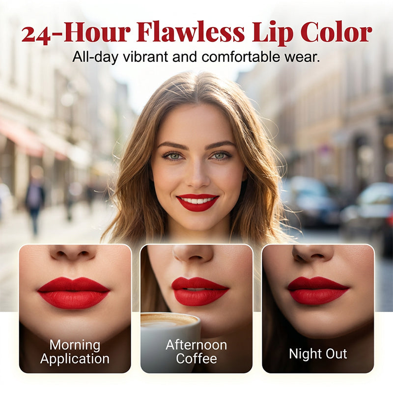 Gratis waterproof en langhoudende vloeibare lipstick