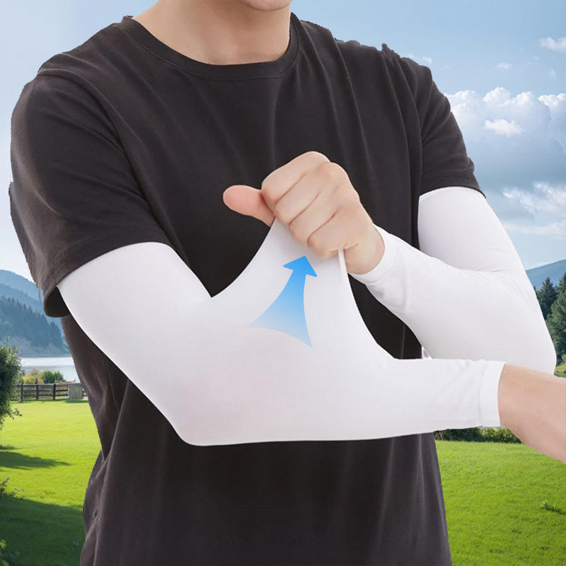 Mangas de compresión deportivas refrescantes con protección UV ¨C Frescas, protectoras y perfectas para deportes al aire libre