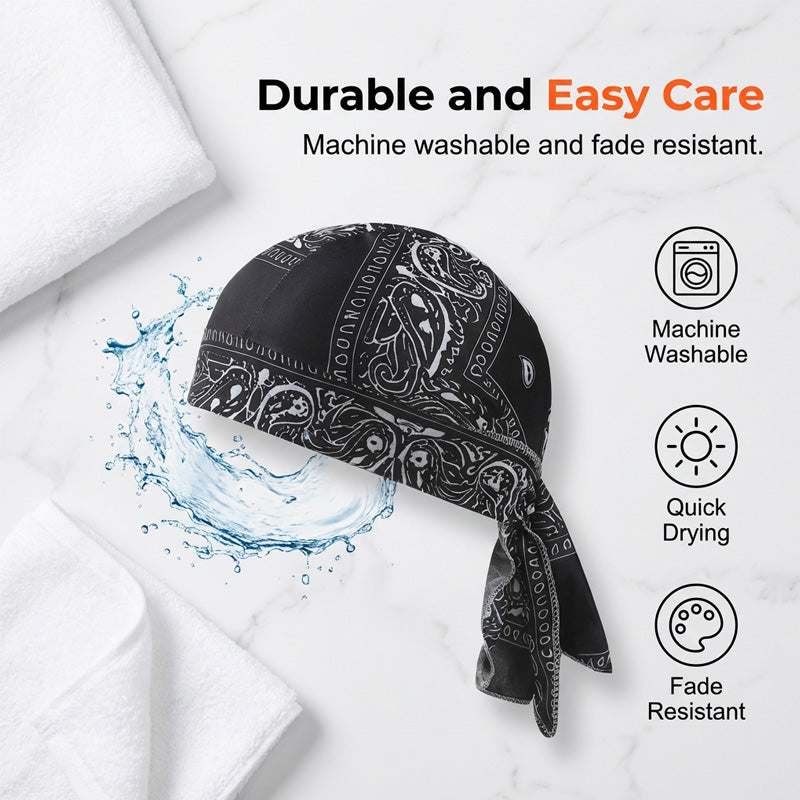 Cuffia unisex traspirante gratuita con lacci regolabili