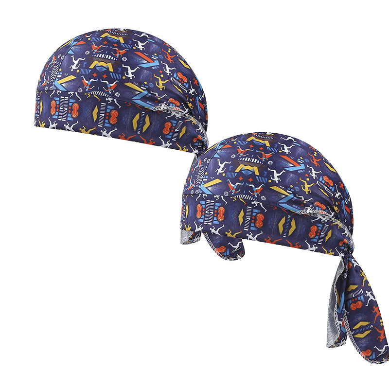 Cuffia unisex traspirante gratuita con lacci regolabili