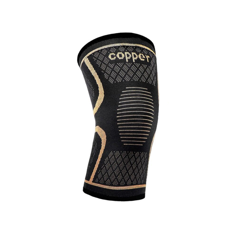 Koperen compressiekniebrace