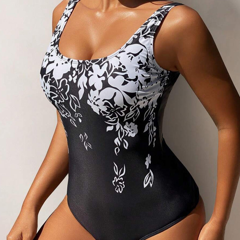 Costume da bagno intero stampato alla moda