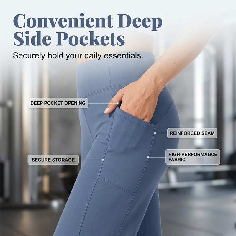 Pantaloni da yoga eleganti contenitivi per la pancia - Effetto snellente, comodi e perfetti per tutti i giorni