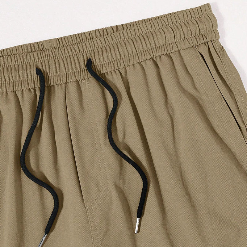 Cargo-broek met rechte pijpen en comfortabele pasvorm voor heren