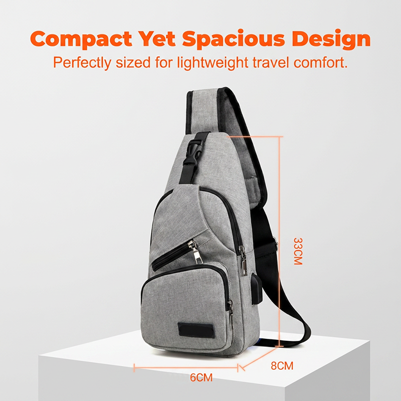 Outdoor-slingbag - multifunctioneel, duurzaam