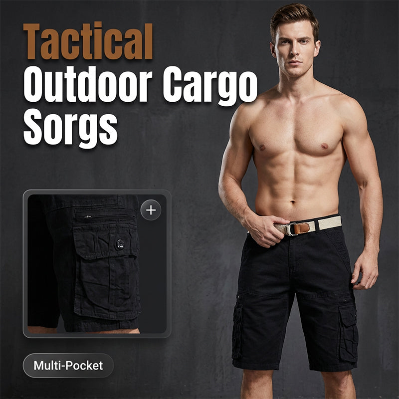 Tactische werkshorts tot op de knie voor heren