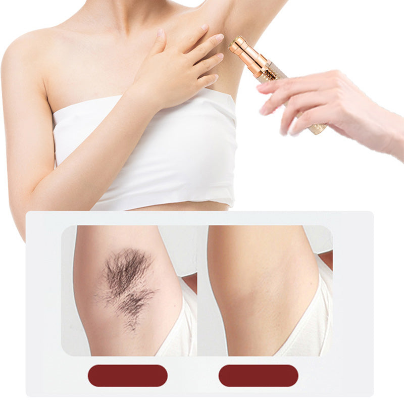 Portable Electric Eyebrow Trimmer ¨C Interchangeable Heads