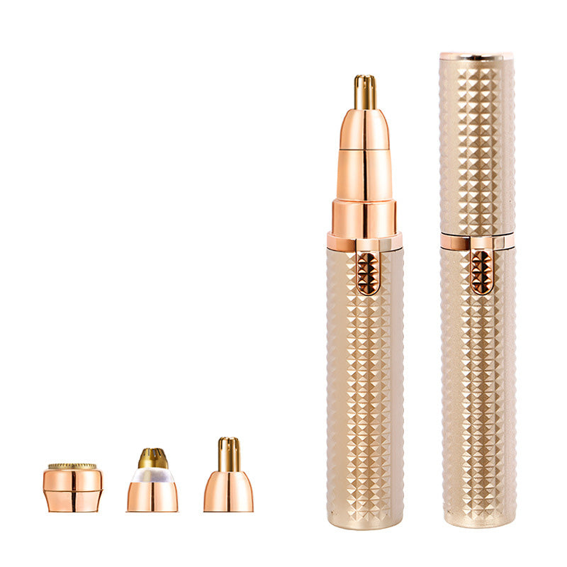 Portable Electric Eyebrow Trimmer ¨C Interchangeable Heads