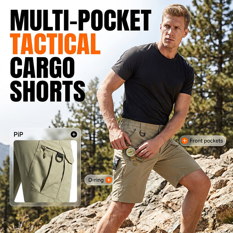 Casual cargoshorts voor heren voor buiten