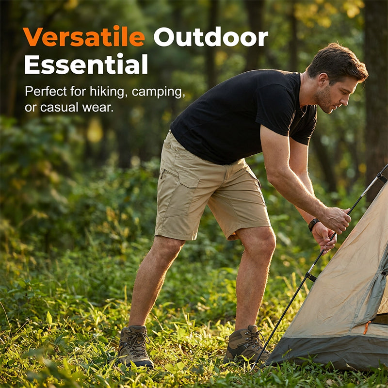 Casual cargoshorts voor heren voor buiten