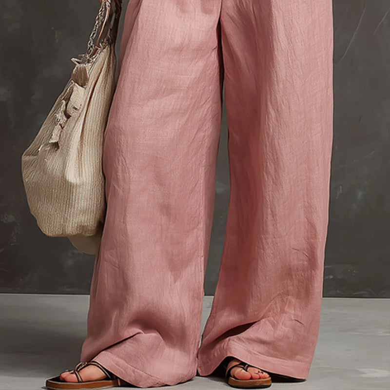 Completo da donna a 2 pezzi con gilet senza maniche e pantaloni