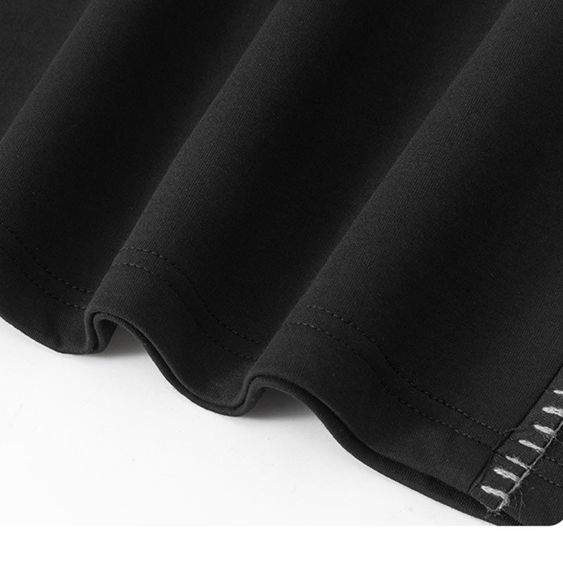 Conjunto informal de camiseta de cuello redondo y pantalón para hombre