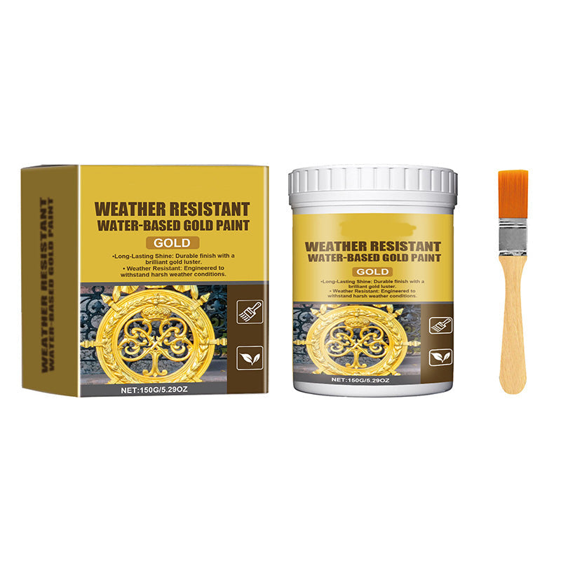 Special Price $19.99 Weather-resistant, Water-based Gold Paint