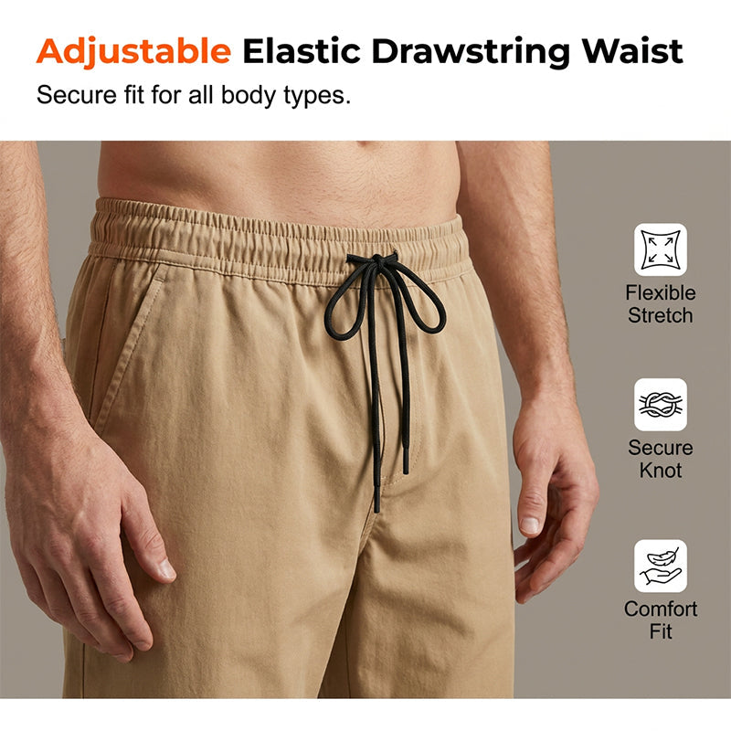 Men's Ice Silk Breathable Capri Shorts