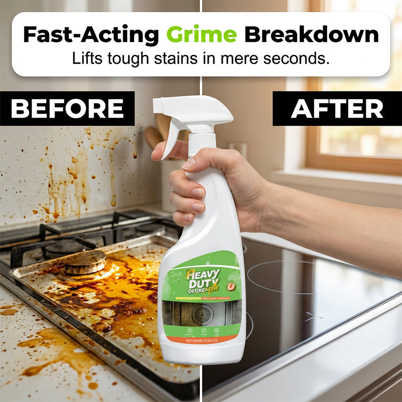 Heavy-Duty Kitchen Degreaser Spray ¨C Fast Grease Remover