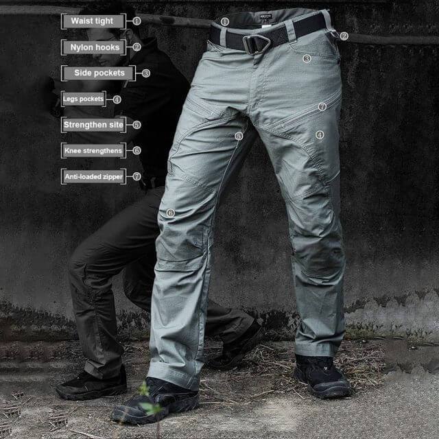 Prendas esenciales para exteriores: pantalones tácticos impermeables