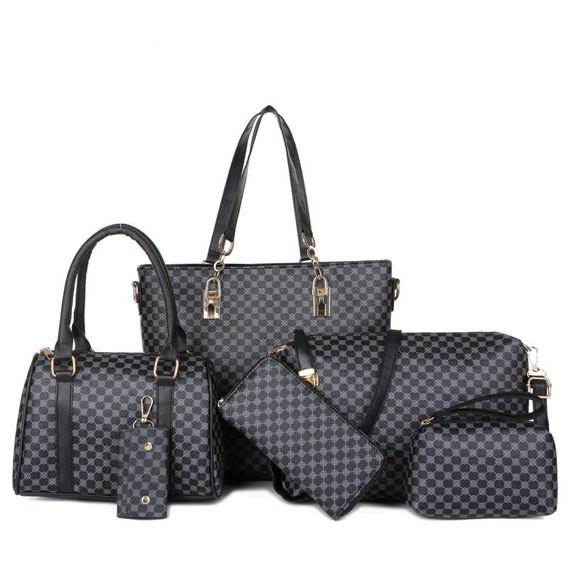 6-Piece Bag Set | Premium PU Leather ¡¤ Classic, Durable, and Easy to Clean