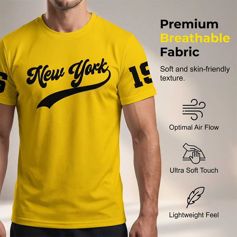 Conjunto de camiseta estampada y pantalones cortos de verano para hombre