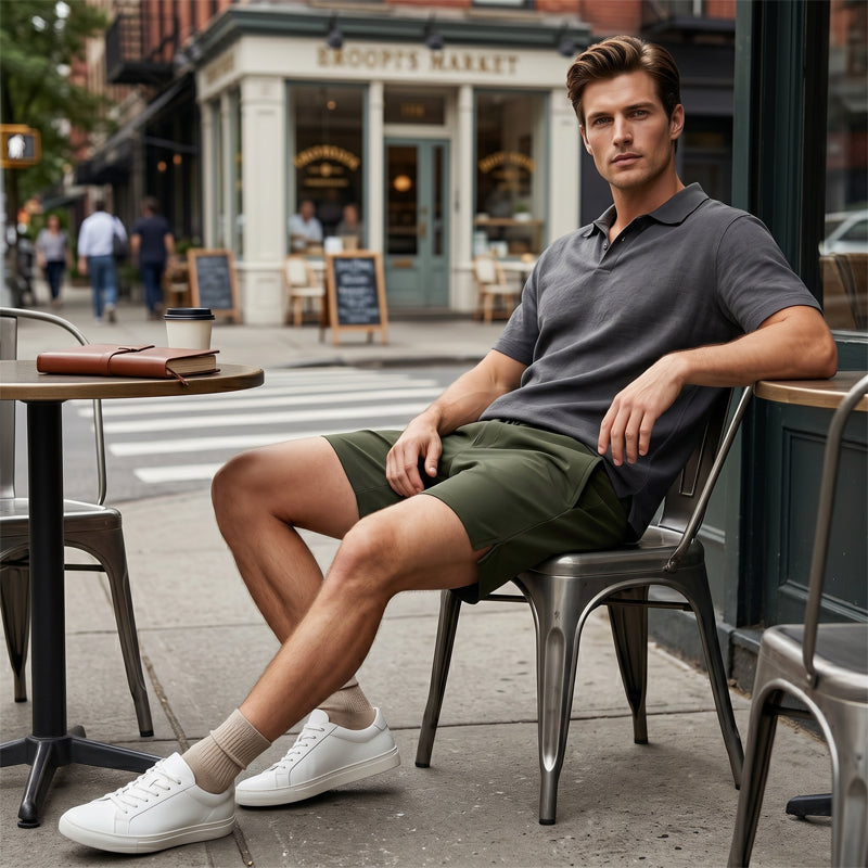 NOW Men's Casual Outdoor Shorts ¨C Quick-Dry & Drawstring