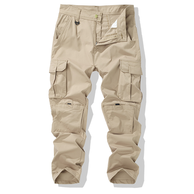 Men's Classic Cargo Pants ¨C Durable, Multi-Pocket, Straight-Leg