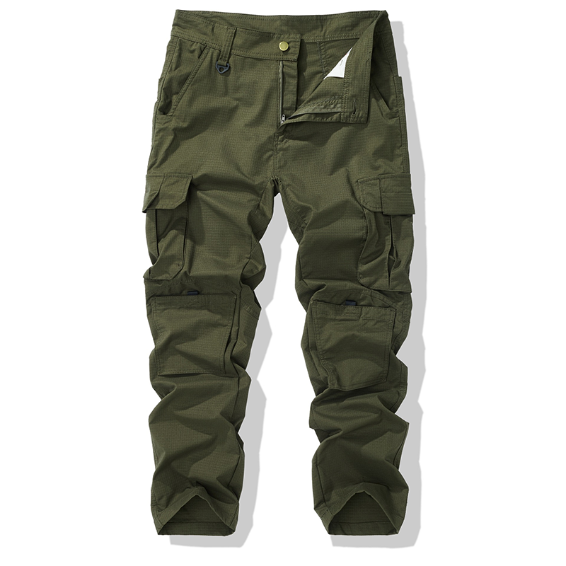 Men's Classic Cargo Pants ¨C Durable, Multi-Pocket, Straight-Leg