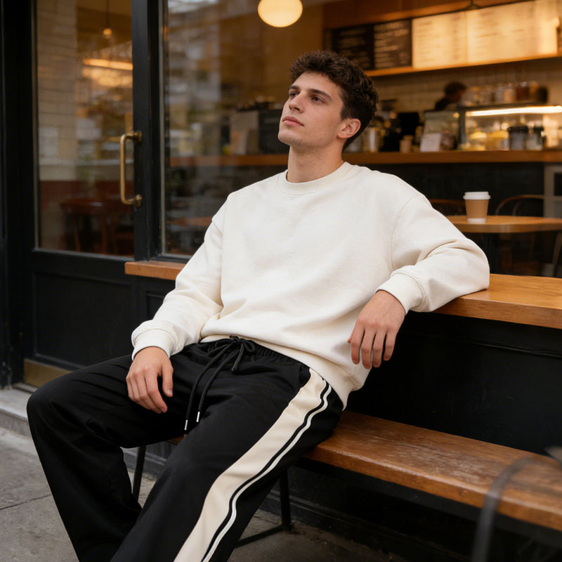 Pantaloni da tuta da uomo dalla vestibilità comoda