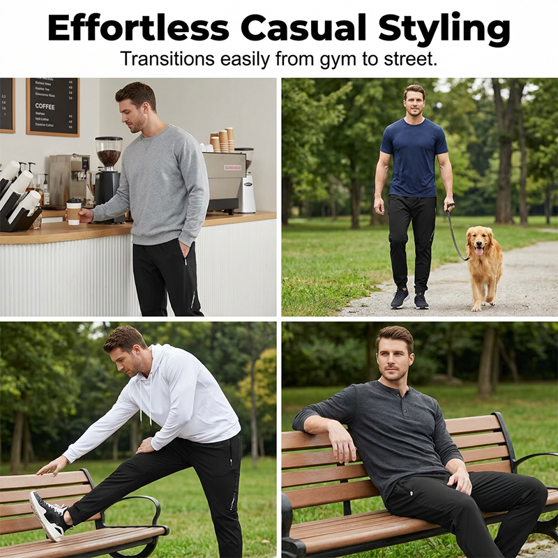 Pantalones ligeros de secado rápido para hombre