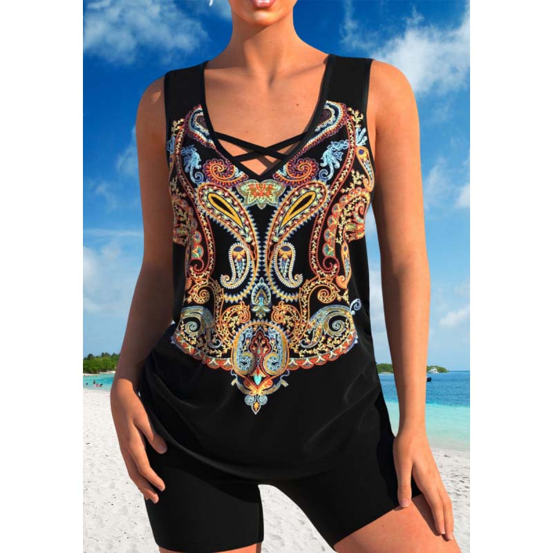 Maillot de bain de sport deux pièces pour femme
