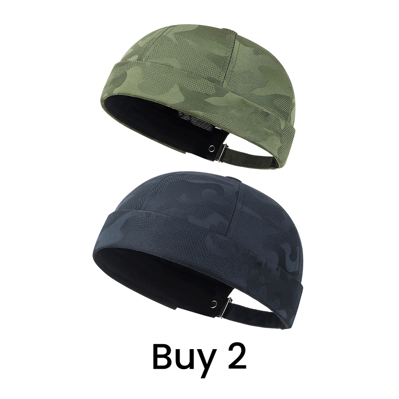Cappellino traspirante in rete senza visiera