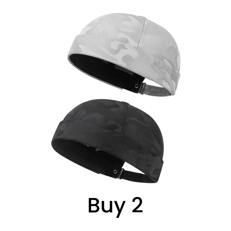 Cappellino traspirante in rete senza visiera